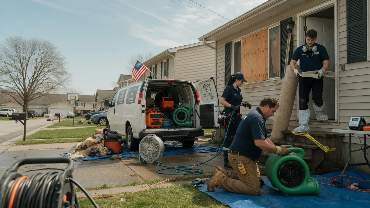 Water Damage Restoration in Kankakee, IL near me